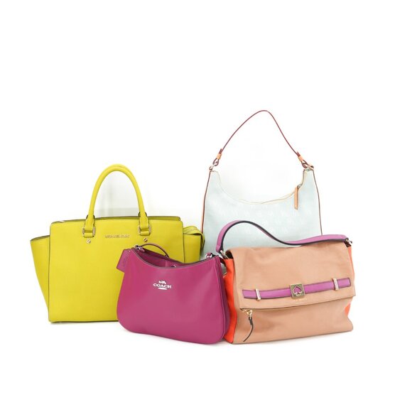 Coach Pebble Leather Crossbody Bag Vibrant Magenta HOT Pink Authentic Designer P - Picture 10 of 11